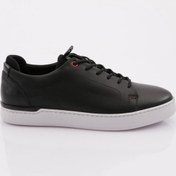 Resim Dgn Erkek Bağcıklı Casual Sneakers Ayakkabı Siyah Benfica Beyaz 2641428 