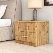 Resim Tanmob Komidin 2 Çekmeceli Çam - KMD0202 