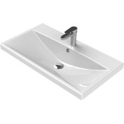 Resim Turkuaz Seramik Elite Etajerli Lavabo 80 x 45 cm 