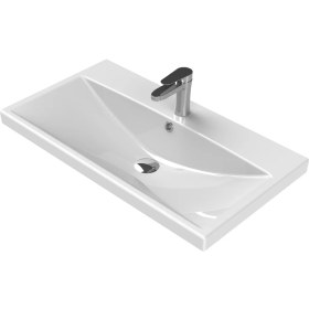 Resim Turkuaz Seramik Elite Etajerli Lavabo 80 x 45 cm 