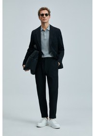 Resim Lufian Asel Erkek Spor Blazer Ceket 111140170 Siyah 