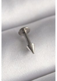 Resim 316l Çelik Gümüş Renk Çivi Model Piercing - Özel Seri Bzsurn009504 