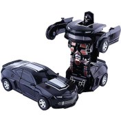 Resim Zilinn Wasp-siyah Çocuk Deformasyon Oyuncak Araba Atalet Etkisi Bir Anahtar Deformasyon Erkek Bulmaca Çarpışma Deformasyon Autobot Altın 