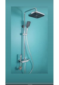 Resim Fleko Piyano Duş Seti Krom Banyo Duş Seti Piyano Duş Diğer 