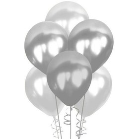 Resim Vatan Balon Metalik 100 Lü Gümüş VT331 