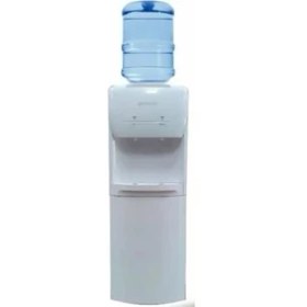 Resim Süsler 9101 Soğuk-Ilık Su Sebili 2 Musluklu Ergonomik Beyaz Renkli Kaliteli Üstten Damacana 