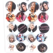 Resim şahane parti Blackpink K-pop 8 Adet Metal Rozet 