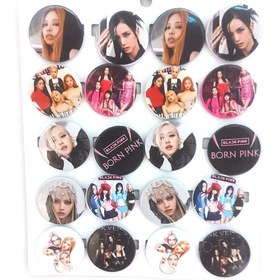 Resim şahane parti Blackpink K-pop 8 Adet Metal Rozet 