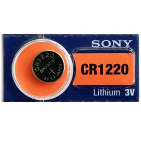 Resim Düğme Pil 3 Volt Sony CR1220 Lithium Pil 