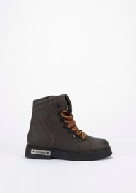 Resim Harley-davidson Unisex Yetişkin Harley Davidson 026g100011 Melfi Brown Baskılı Deri Kadın Bot Kahverengi Boot 