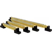 Resim Meepo Faz Nötr Barası 8 Delik 63 Amper ( 6 x 8 mm) 5 Adet 