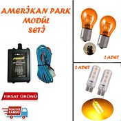 Resim Amerikan Park Modül Seti Ayarli + Sinyal Ampül+Turuncu Park Ledi 