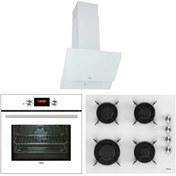 Resim Chef 6 Beyaz Ankastre Set (ATV 60 HELLUX 60 4G AI AL L HAK 625) Tka0023 