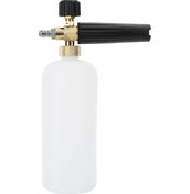 Resim Yüksek Basınçlı Köpük Püskürtme Şişesi Köpük Topu 1/4 İnç Hızlı Bağlantılı Araba Yıkama Pompası Köpük Püskürtme Makinesi 16,4ft Püskürtme Me 