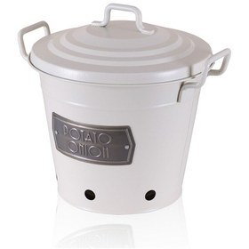 Resim The Mia Patates & Soğan Saklama Kabı Krem Krem 