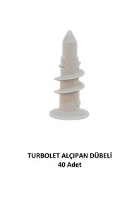 Resim Turbolet Dübeli, Burgulu Turbulet Dübeli 40 Adet 
