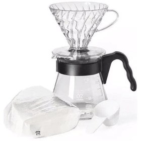 Resim Hario V60 Kahve Demleme Seti “Şeffaf” 