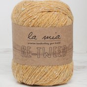 Resim La Mia Re-Tweed Sarı Melanj El Örgü İpi - L124 - 34413 