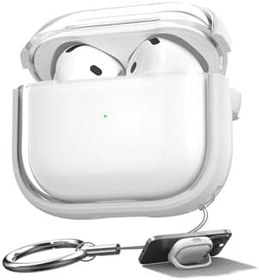 Resim Apple AirPods 3. Nesil Kılıf Renkli Kenar Kilitli Kapak Beyaz, 87007139 
