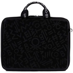 Resim Benetton Logo Siyah Abs Unisex Laptop & Evrak Çantası Bnte50 Siyah Abs 