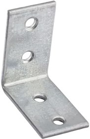 Resim Badem10 Mobilya Köşe Bağlantı Sabitleme L Demir Deprem Dolap Duvar Birleştirme Gönye 35x35x20 mm (10 ADET) 
