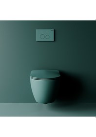 Resim Creavit Terra Mat Nil Yeşili Boyalı Kumanda Paneli Yeşil 