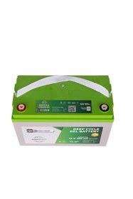 Resim Agromot 12 V 100 Ah Jel Akü Deep Cycle Nano Carbon Battery 