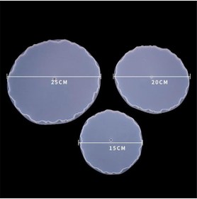 Resim Genel Markalar Yuvarlak Kek Stand (SADECE KALIP) - Reçine Epoksi Ve Beton Silikon Kalıp -kod:209 