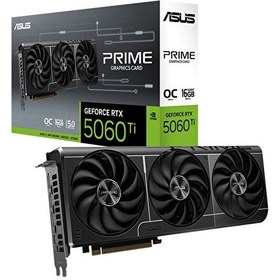 Resim Asus Prime GeForce RTX 5060 Ti OC 16 GB GDDR7 128 Bit Gaming Ekran Kartı - PRIME-RTX5060TI-O16G 