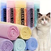 Resim Pet Havlu İmitasyon Geyik Derisi Kalın Kovadan Köpek Havlusu, Araba Güzellik Temizlik Malzemeleri Emici Havlu şamfer havlu 