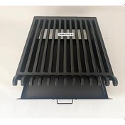 Resim Döküm Izgara Şömine Izgarası 61 Cm X 40 Cm.X 45 Cm 13 Lü Izgara Çekmeceli 