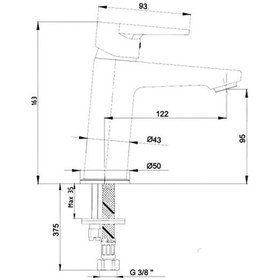 Resim Eca Dalıa 102188111 Lavabo Bataryası 
