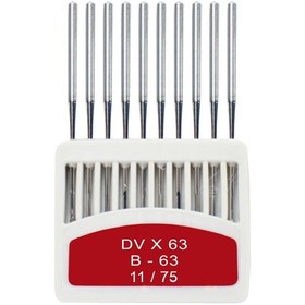 Resim Orange Needles Dvx63 Reçme Makine Iğnesi 11/75 (10 Adet) 