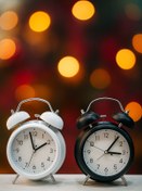 Resim Venus hediye çift zilli retro alarm saati 
