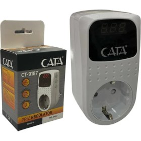 Resim Cata CT-9187 4000W Tekli Akım Korumalı Priz 