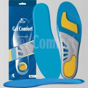 Resim Gel Comfort GC11 | Yumuşak Jel Spor Ayakkabı Tabanı, Şok Emici, Ark Destekli Ortopedik Konfor İç Tabanlık 
