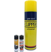 Resim Clipper Desenli Gazlı Çakmak Ve Gaz Ajans2646958 