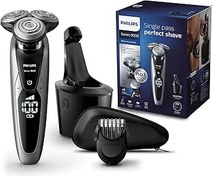 Resim Philips-Philips Serisi 9000 Islak ve SmartClean Artı Sistemi ve Sakal Giyotin ile Kuru Erkek Elektrikli tıraş makinesi - S9711 / 31 