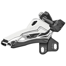 Resim Shimano Xt Fd-m8100-e Yana Salınım Önden Çekme Orta Aktarıcı 2x12 Kırmızı - Siyah 