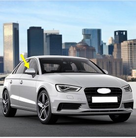 Resim Audi A3 Sedan 2013-2016 Sağ Dış Dikiz Ayna Kapağı 8v0857528d 