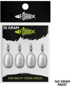 Resim Fishack Fırdöndülü Kurşun 35gr 140gr 
