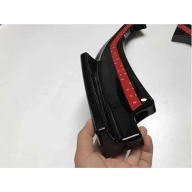 Resim Çmk Honda Civic Fc5 2016-2020 Arka Çıkıntılı Flap Piano Black 