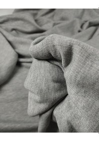 Resim Gri Renkte Şardonlu 3 İplik Kumaş En 150 Cm X Boy 270 Cm -10523 Gri 