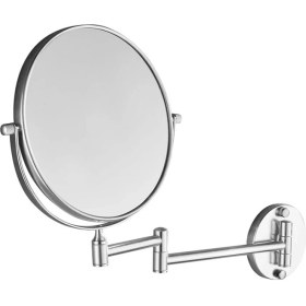 Resim Banyo Makyaj Aynası Ayarlanabilir Duvar Katlanır Kol Vanity Büyüteç Genişletmek Çift Taraflı Makyaj Aynası | Banyo Aynaları 