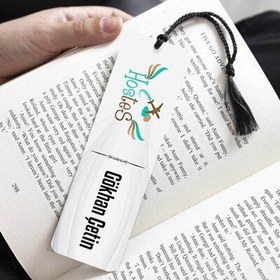 Resim İsme Özel Hostes Kitap Ayracı 