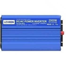 Resim Lexron 2000 Watt 12V Tam Sinüs İnverter 