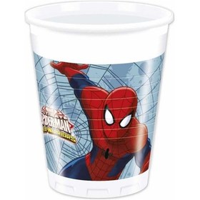 Resim Spider-Man Plastik Bardak 8Li 