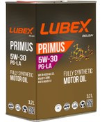 Resim Lubex Prımus Pg-la 5w-30 3,2 Lt 