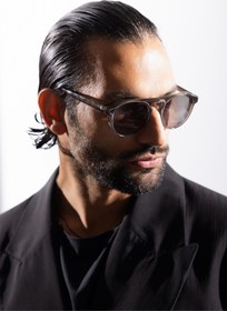 Resim SERTAC TASDELEN Gri Camlı Siyah Çerçeveli Asetat CR-39 UV 400 Unisex Güneş Gözlüğü Model G 03 