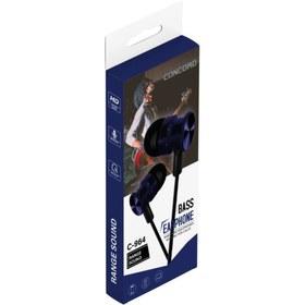 Resim Concord C-965 Mikrofonlu Kulak Içi Kulaklık 